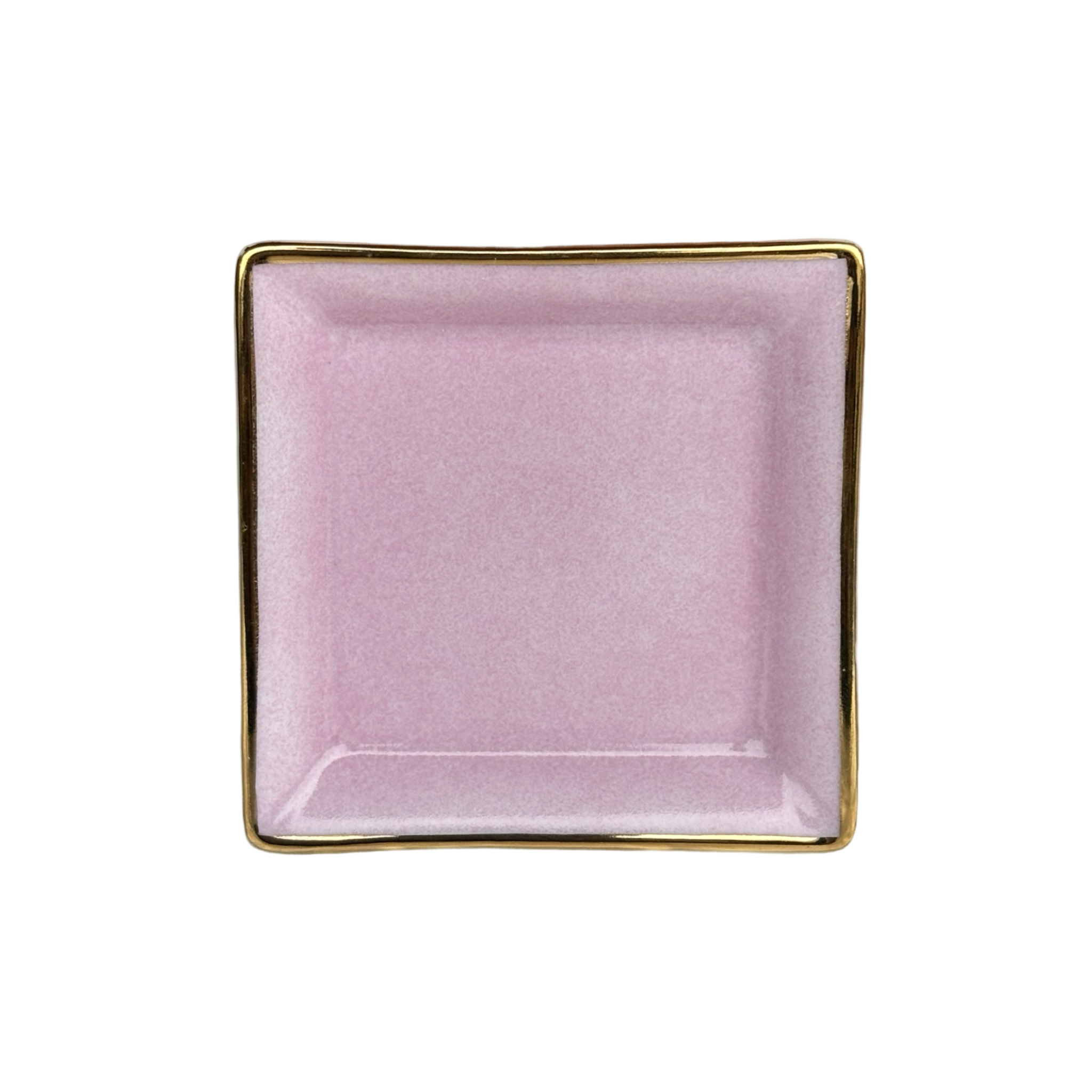 Vuotatasche piccolo in porcellana di Limoges Rosa London Hue elegante e personalizzabile