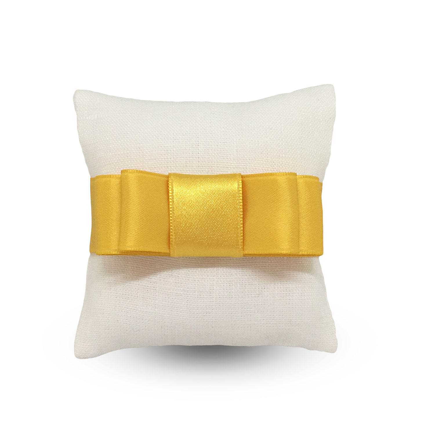 Busta di Lino con fiocco Bon Ton Giallo