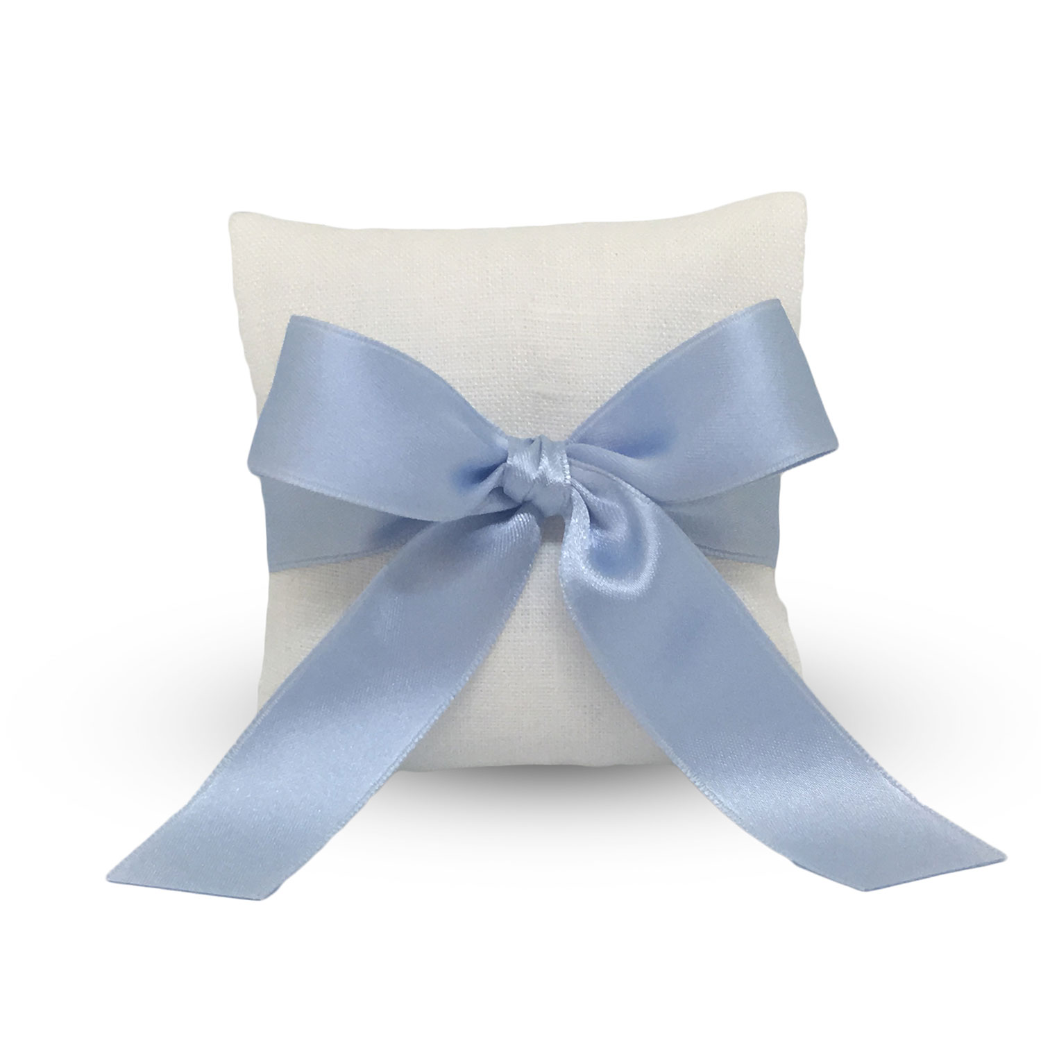 Busta di Lino con fiocco Azzurro
