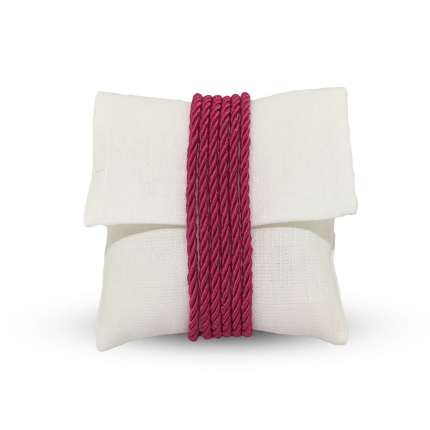 Busta di Lino con torchon Fucsia