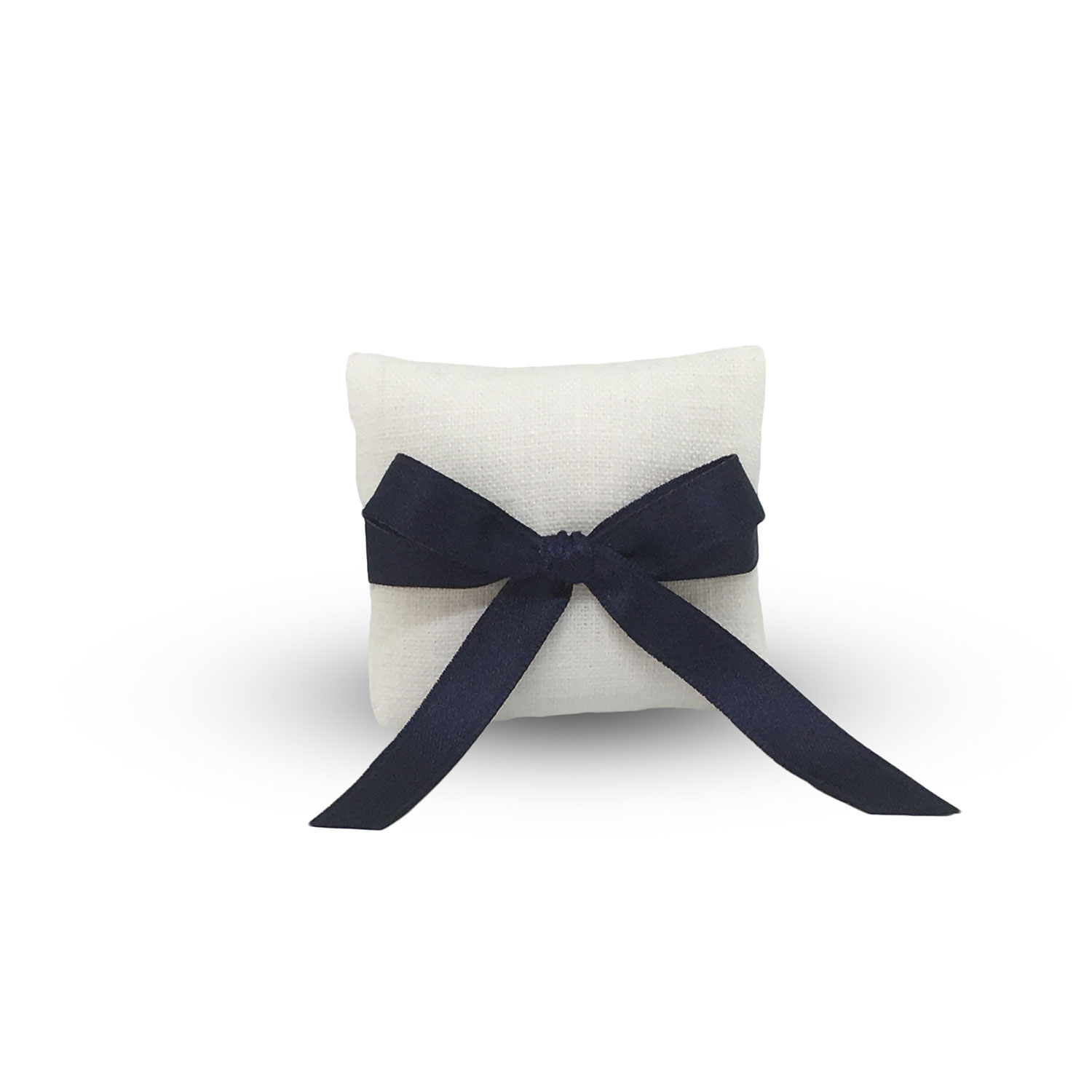 Bustina di Lino con fiocco Blu