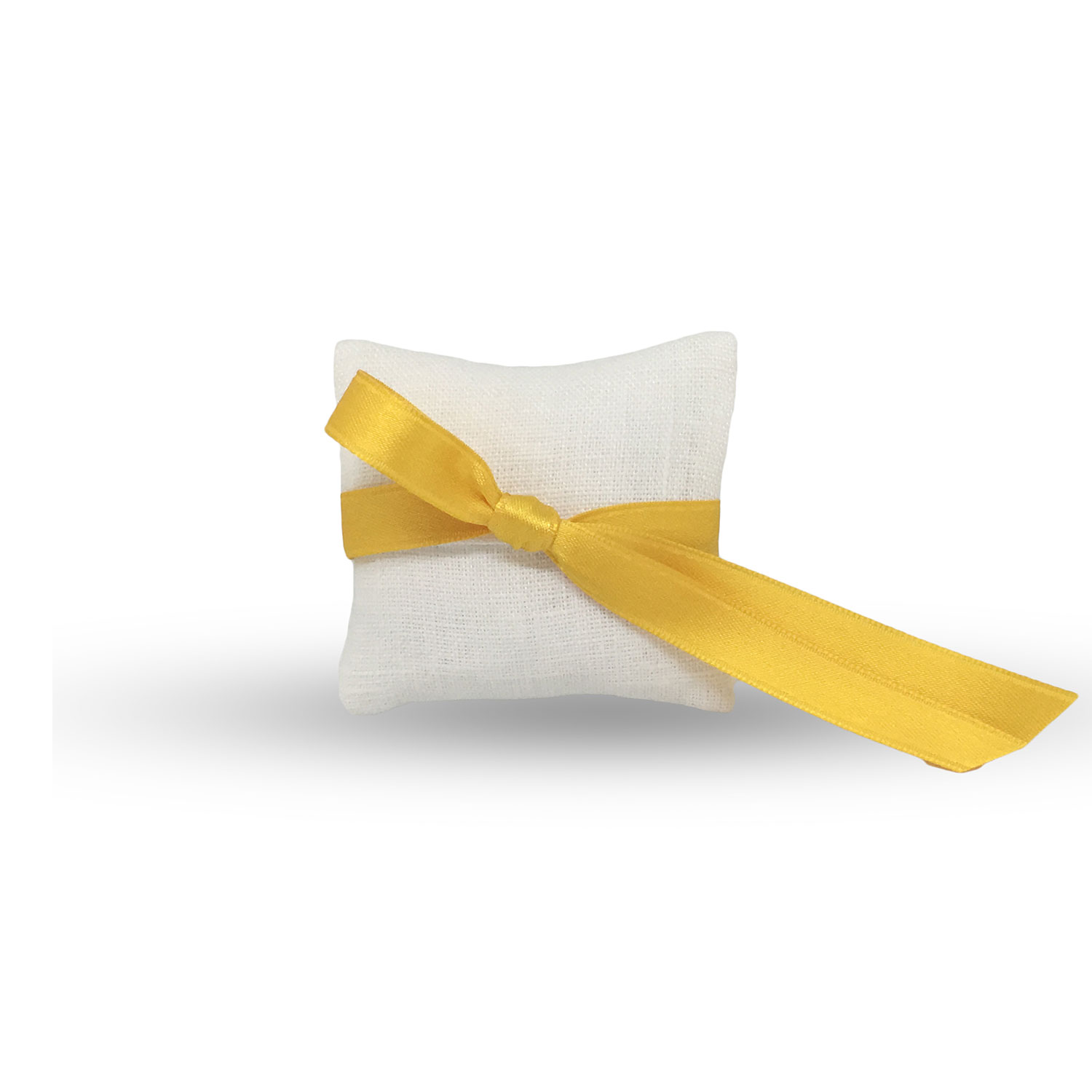 Bustina di Lino con fiocco La Corte Giallo