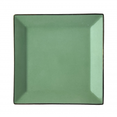Vuotatasche personalizzabile in porcellana di Limoges menta oro zecchino ideale come bomboniera elegante e regalo
