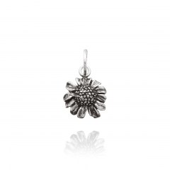 Charm Raspini in argento camomilla per bomboniere