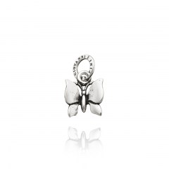 Charm Raspini in argento per bomboniere farfalla