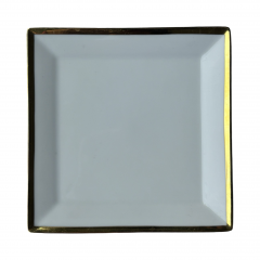 Vuotatasche personalizzabile in porcellana di Limoges Botticelli oro zecchino ideale come bomboniera elegante e regalo