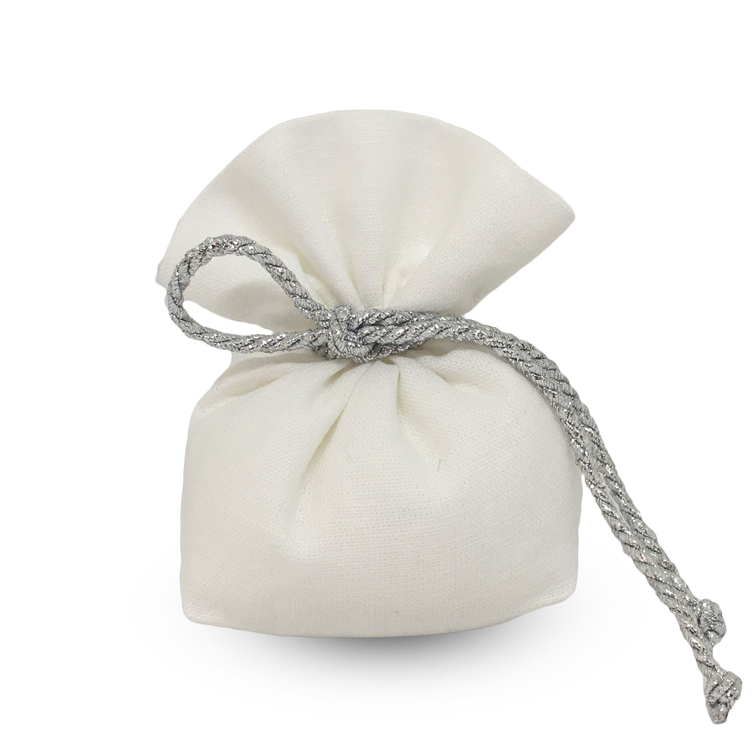 Sacchetto di Lino con torchon La Corte Argento