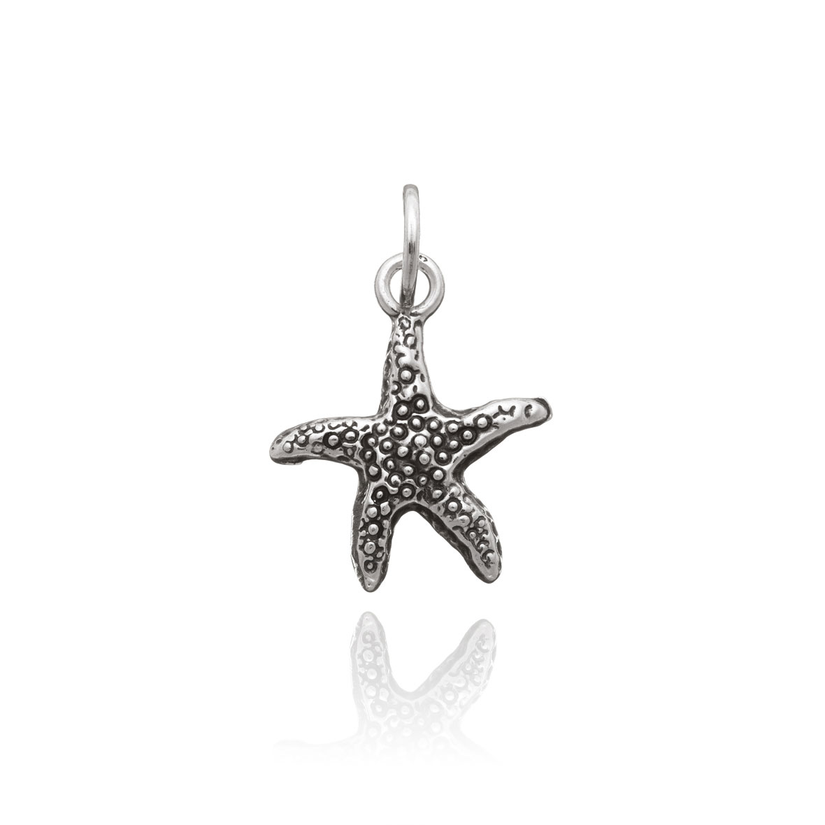 Charm stella marina Raspini in argento per bomboniere